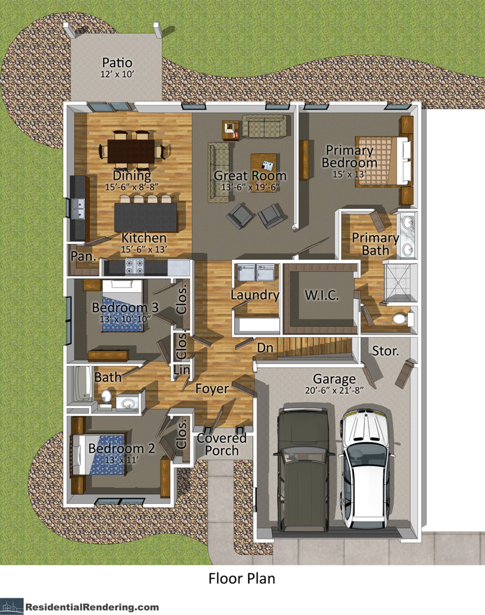 Floor Plan With Basement